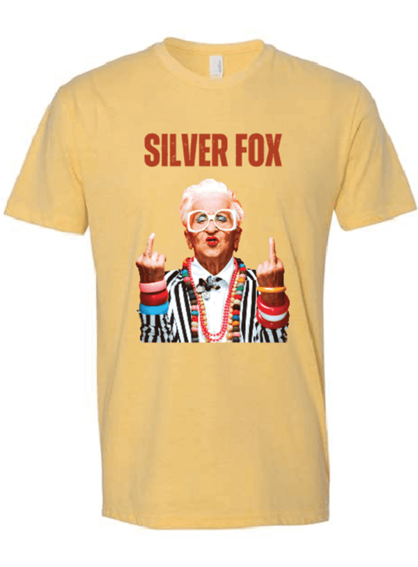 Silver Fox "Bold Attitude" Graphic Tee