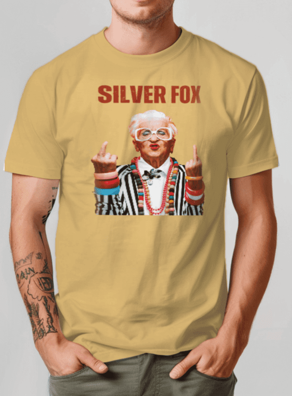 Silver Fox "Bold Attitude" Graphic Tee - Image 3