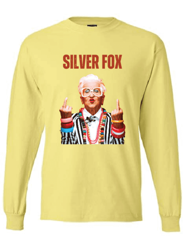 Silver Fox "Bold Attitude" Long-Sleeve Tee