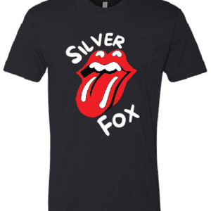 Silver Fox Tongue Graphic T-Shirt
