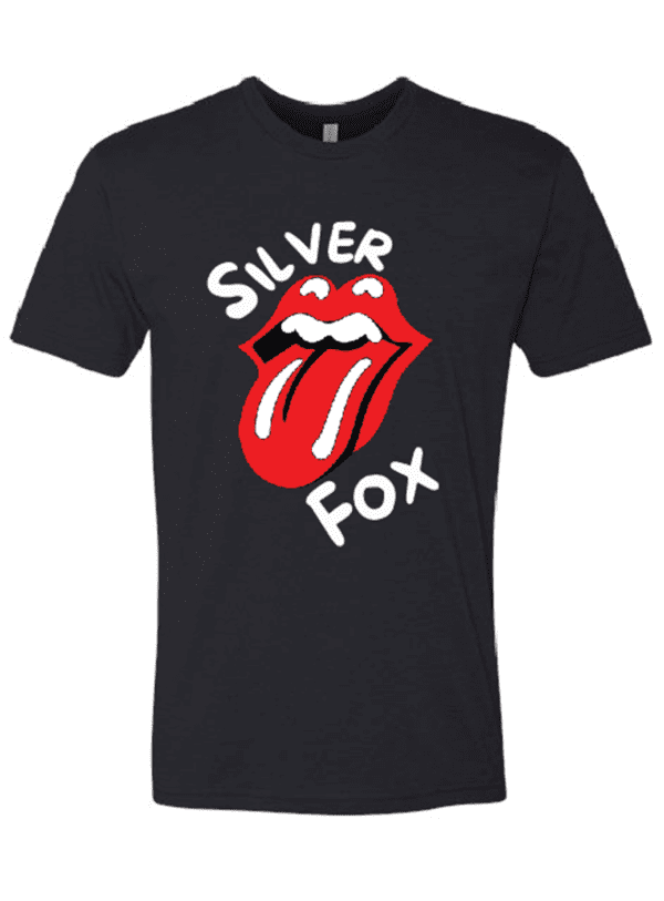 Silver Fox Tongue Graphic T-Shirt