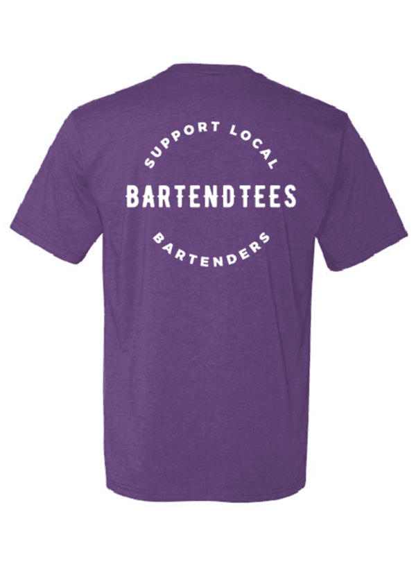 Silver Fox "Support Local Bartenders" T-Shirt - Image 2