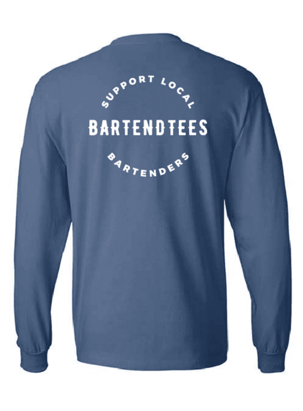 Silver Fox "Support Local Bartenders" Long-Sleeve Tee - Image 2