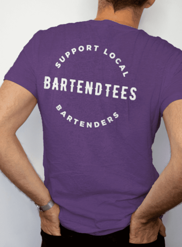 Silver Fox "Support Local Bartenders" T-Shirt - Image 4